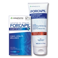 FORCAPIL N180 maisto papildas + Forcapil šampūnas (DOVANŲ)